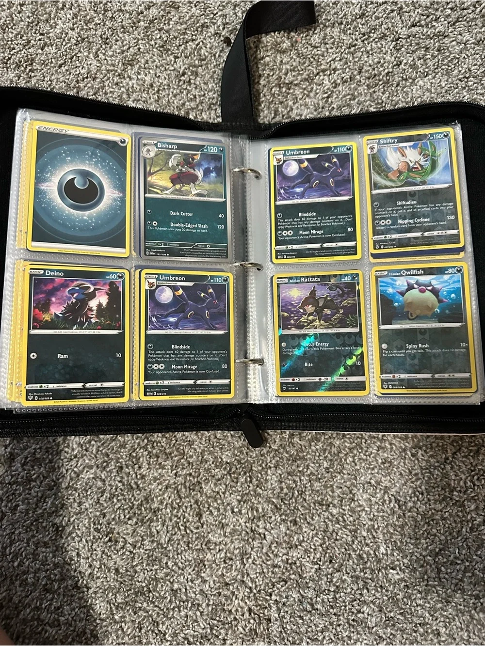 Pokémon Binder Filled with 400+ Cards!